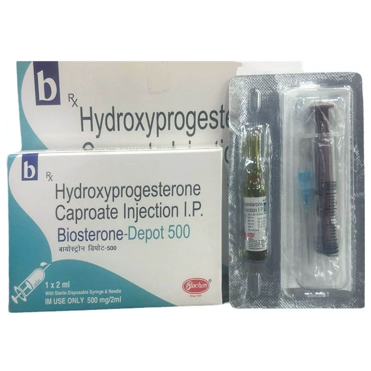 Biosterone-Depot 500 mg Injection 2 ml | Uses, Side Effects, Price ...