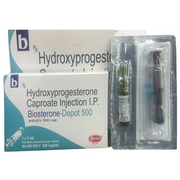 Biosterone-Depot 500 mg Injection 2 ml