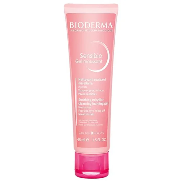 Bioderma Sensibio Gel Moussant Cleansing Foaming Gel, 45 ml