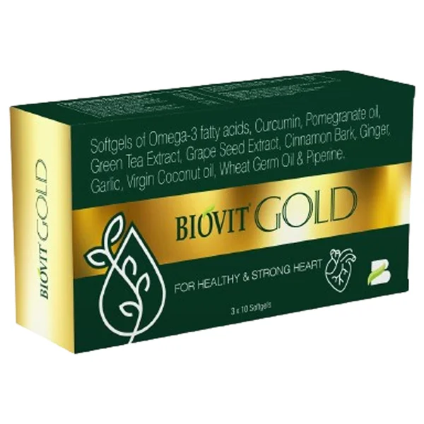 Biovit Gold Softgel, 10 Capsules