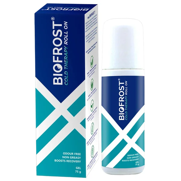 Aamrita Biofrost Cold Therapy Roll On Gel, 75 gm