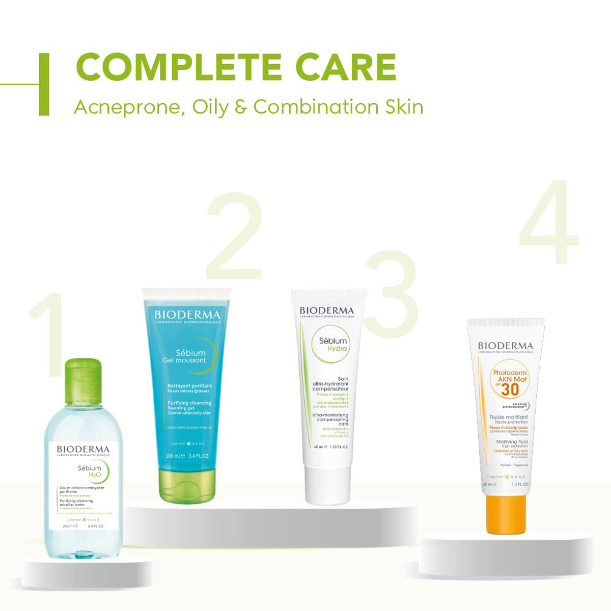 Bioderma Sebium Gel Moussant Cleansing Foaming Gel, 45 ml, Pack of 1 Bioderma Sebium Gel Moussant Cleansing Foaming Gel, 45 ml, Pack of 1