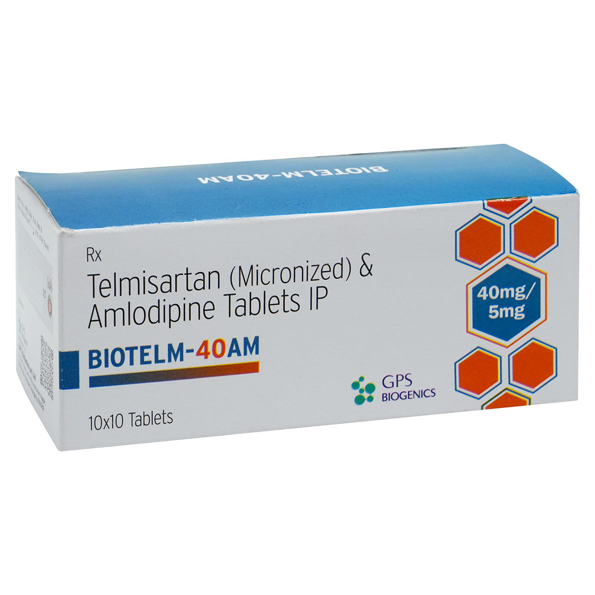 Biotelm-40 AM Tablet 10's, Pack of 10 TABLETS Biotelm-40 AM Tablet 10's, Pack of 10 TABLETS