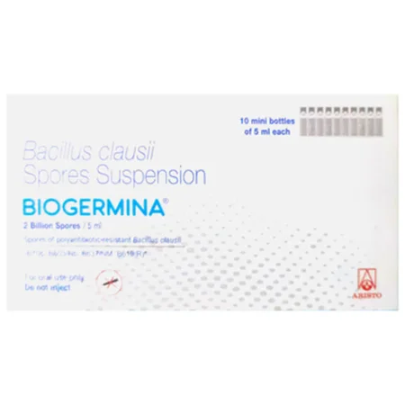 Biogermina 2 Billion Spores Oral Suspension 10x5 ml