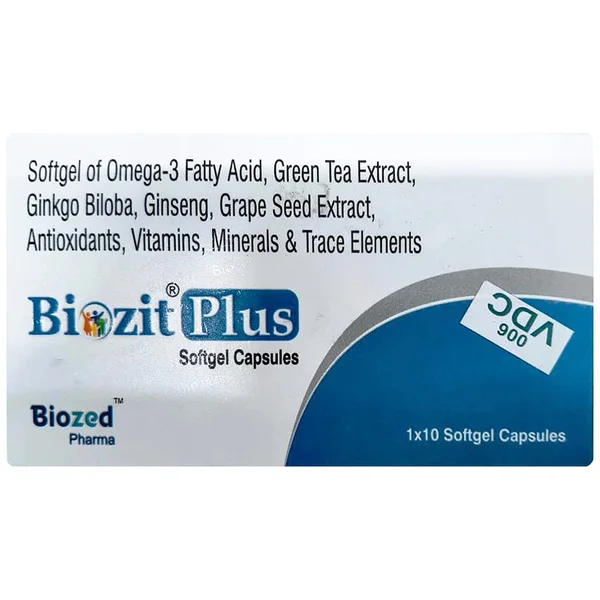 Biozit Plus Softgel Capsule 10's