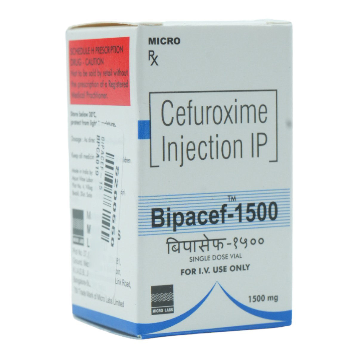 Bipacef-1500mg Injection 20ml, Pack of 1 Injection Bipacef-1500mg Injection 20ml, Pack of 1 Injection