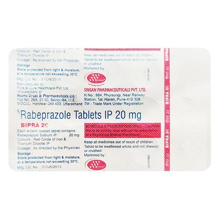 Bipra 20 Tablet 15's