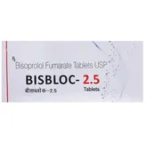 Bisbloc 2.5 Tablet 10's, Pack of 10 TABLETS