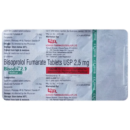 Bisodix-2.5 Tablet 15's