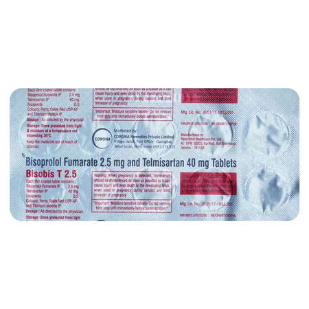 Bisobis T 2.5 Tablet 10's