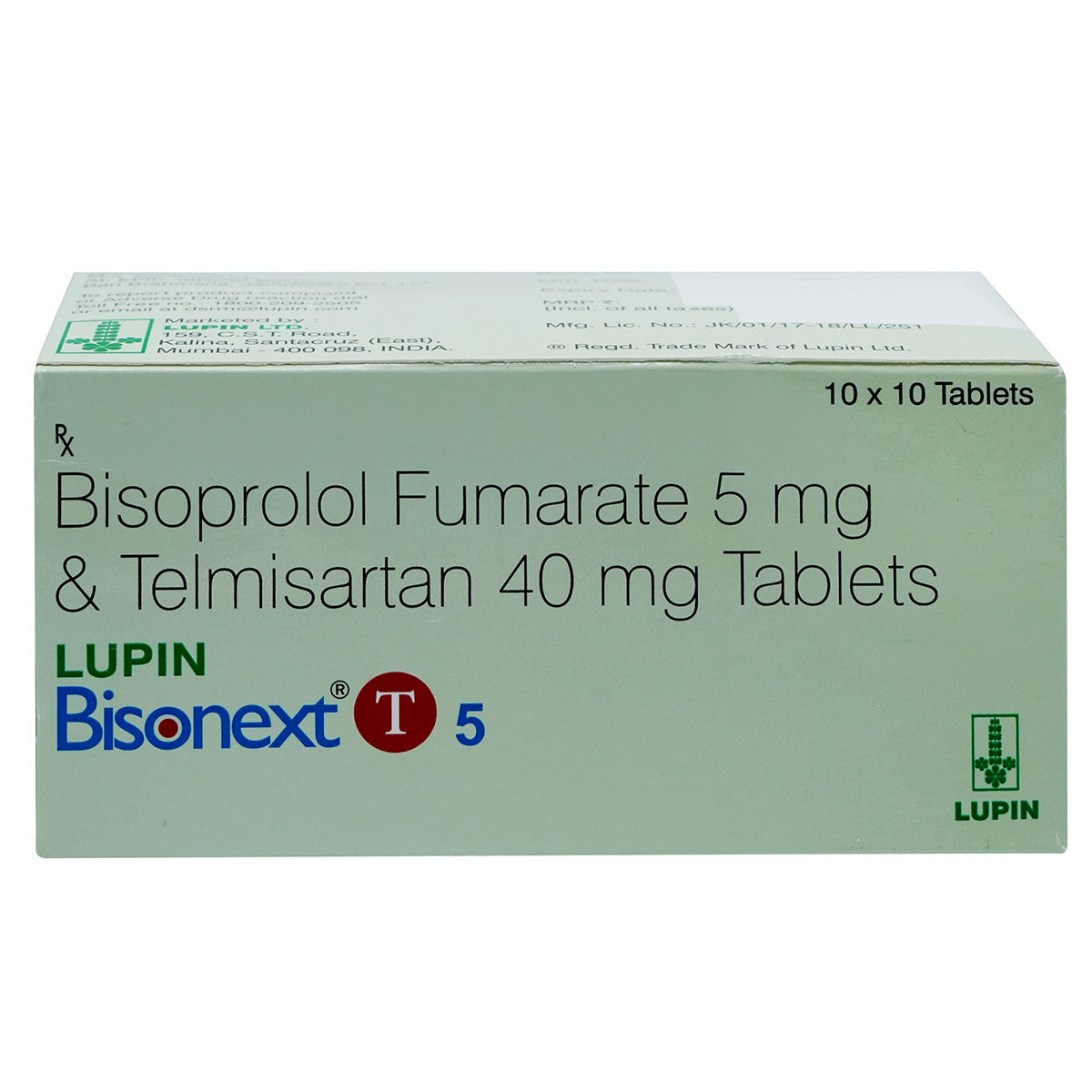 Bisonext T 5 Tablet 10's, Pack of 10 TabletS Bisonext T 5 Tablet 10's, Pack of 10 TabletS