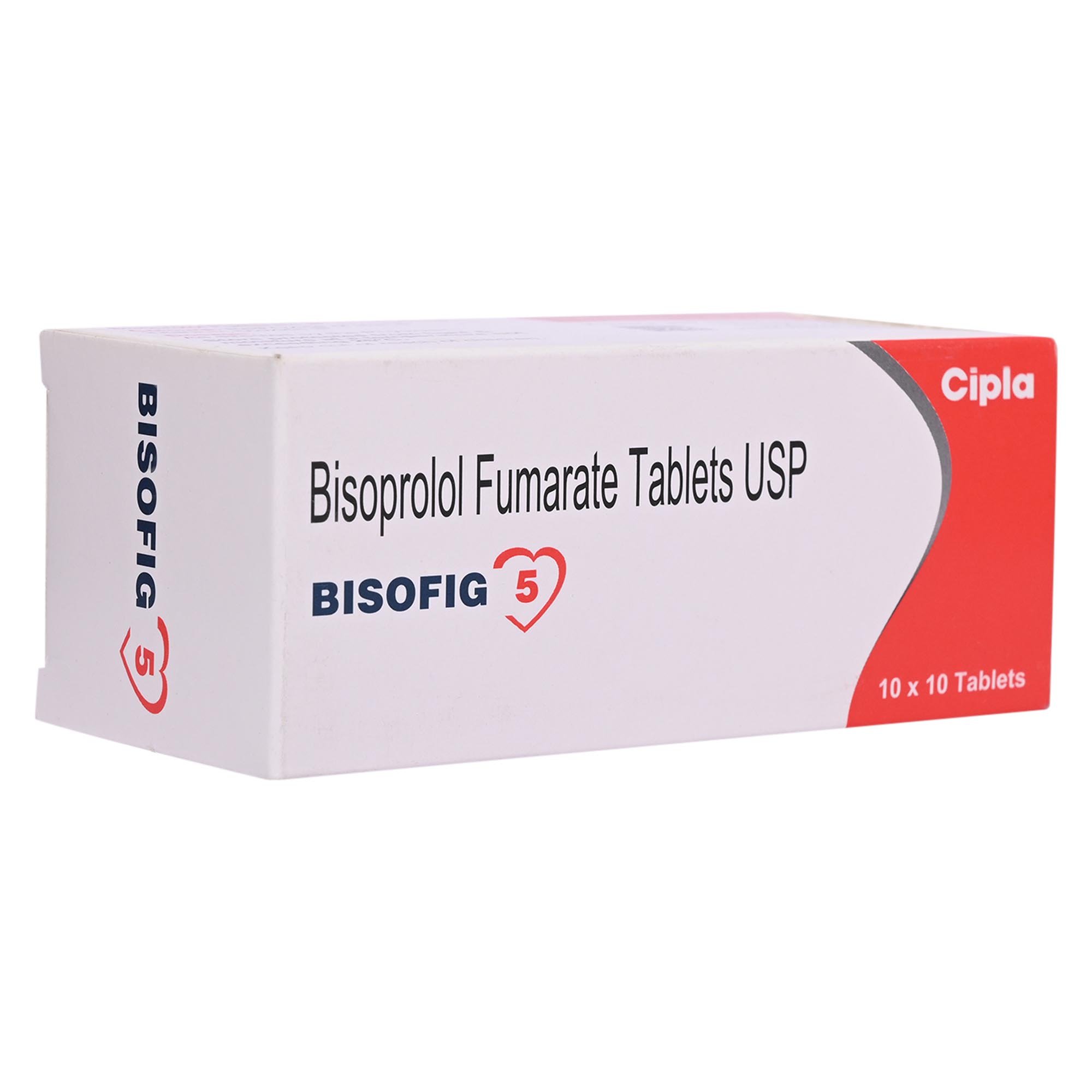 Bisofig 5 Tablet 10's, Pack of 10 TabletS Bisofig 5 Tablet 10's, Pack of 10 TabletS