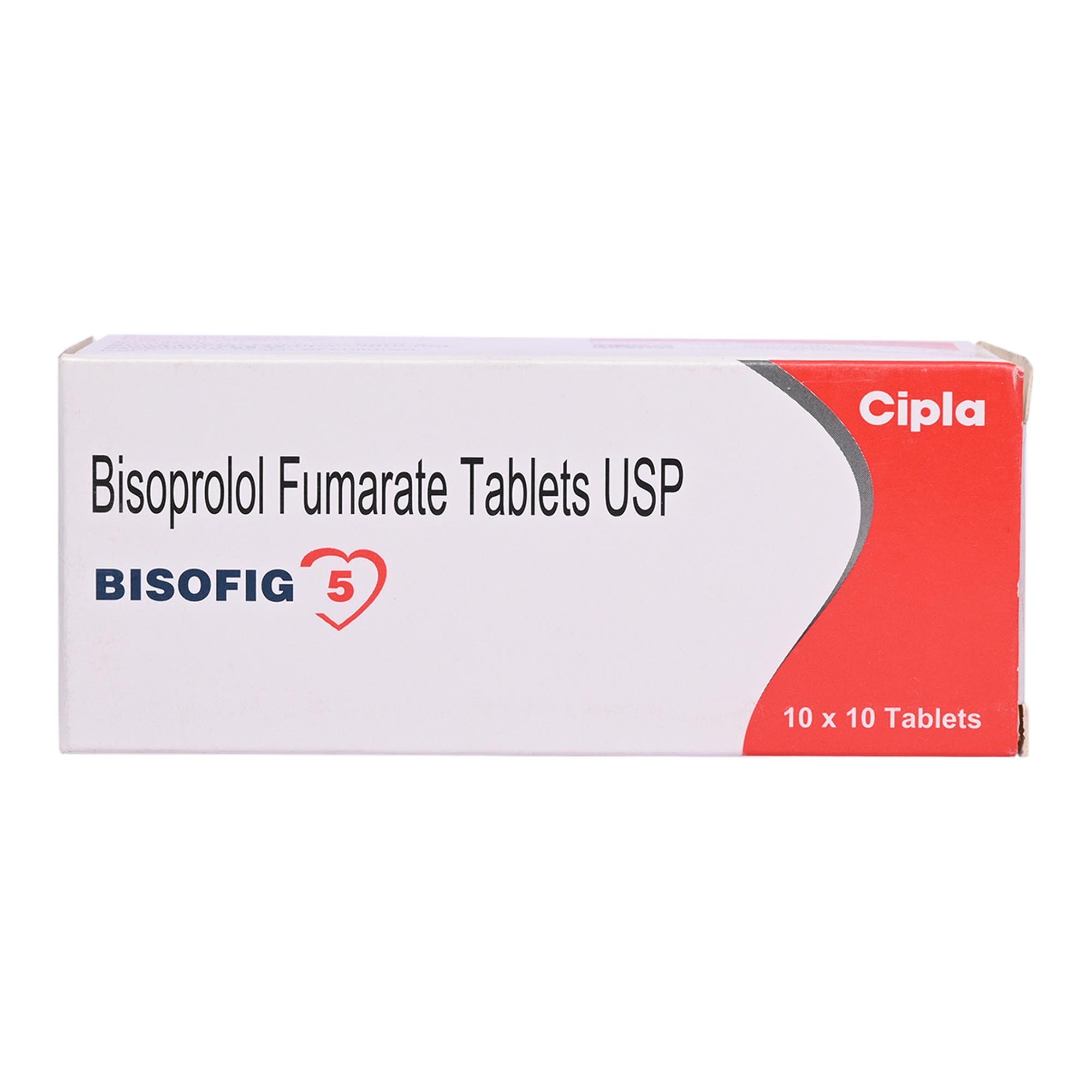 Bisofig 5 Tablet 10's, Pack of 10 TabletS Bisofig 5 Tablet 10's, Pack of 10 TabletS