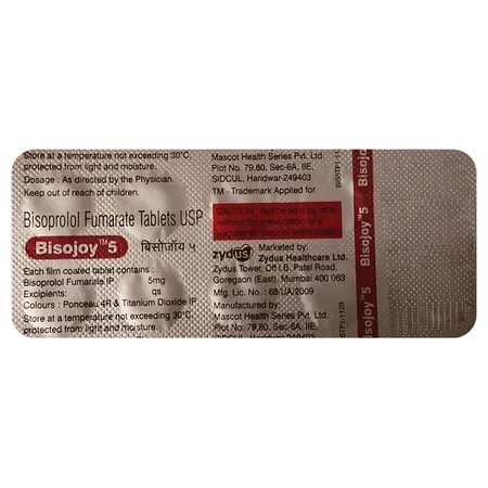 Bisojoy 5 Tablet 10's