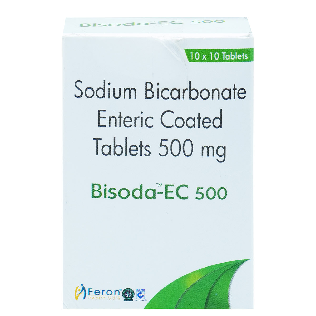Bisoda-Ec 500 Tablet 10's, Pack of 10 TABLETS Bisoda-Ec 500 Tablet 10's, Pack of 10 TABLETS