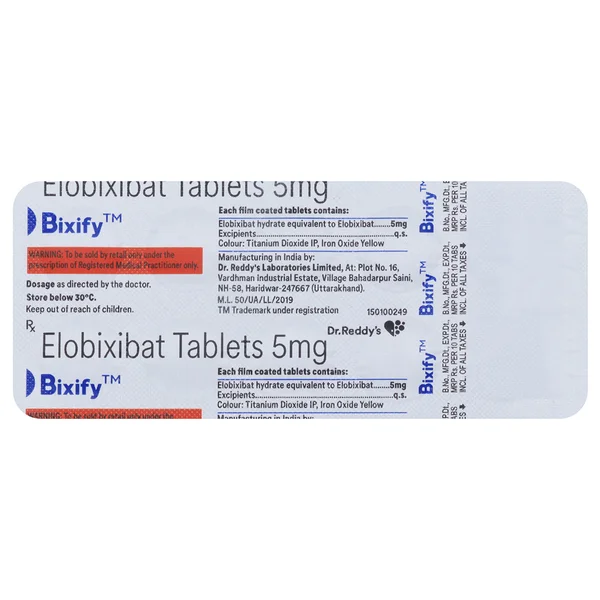 Bixify 5 mg Tablet 10's, Pack of 10