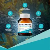 Blackmores Fish Oil 1000 mg Odourless, 30 Capsules, Pack of 1