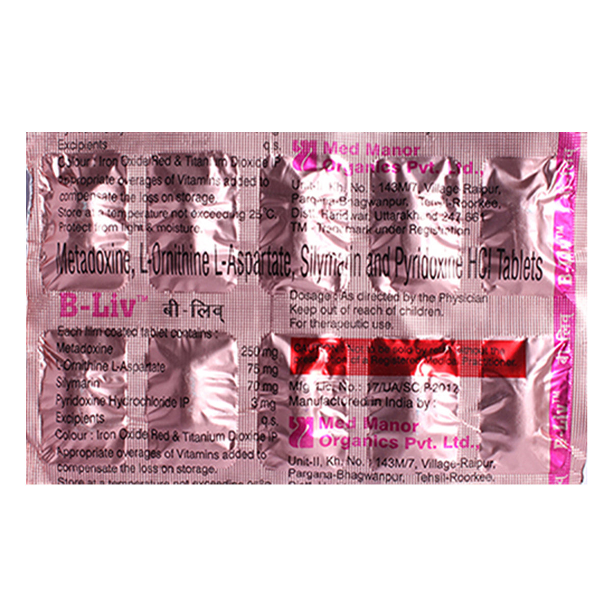 B-Liv Tablet 10's, Pack of 10 TABLETS B-Liv Tablet 10's, Pack of 10 TABLETS