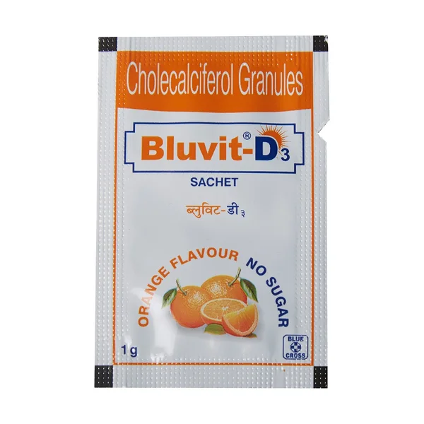 Bluvit D3 Granules 1 gm, Pack of 1