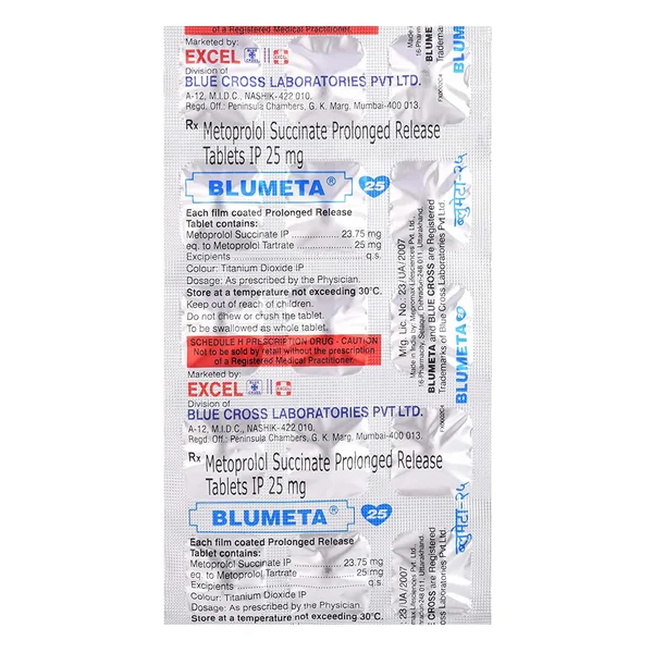 Blumeta 25 Tablet 15's