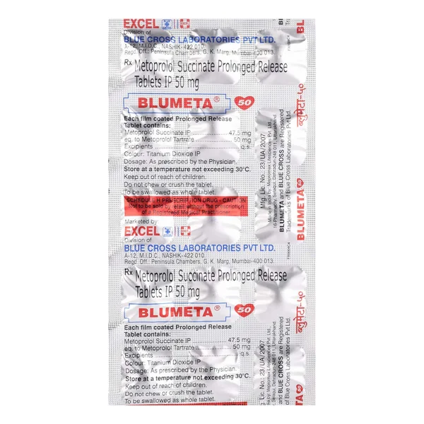 Blumeta 50 Tablet 15's