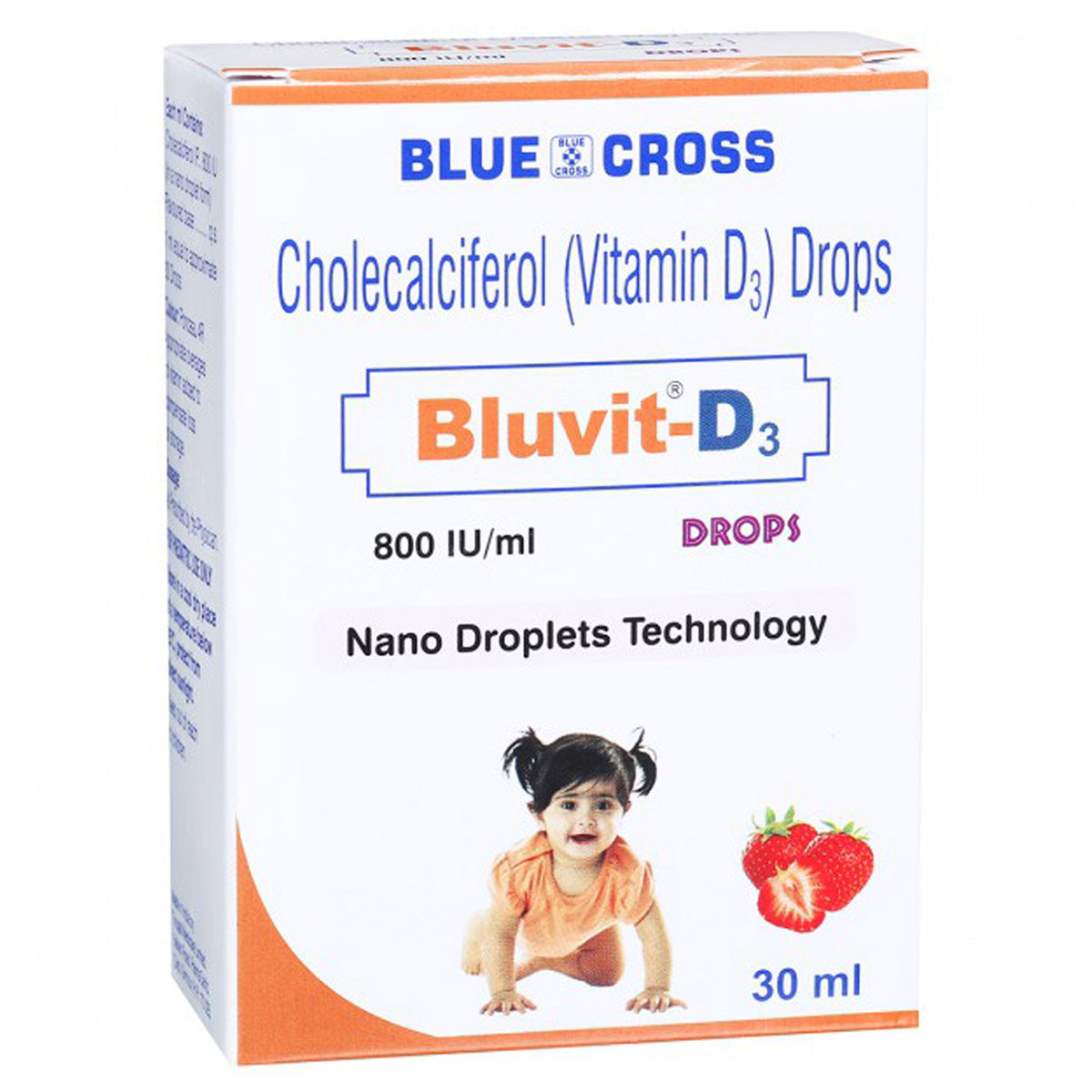 Bluvit D3 800IU Drop 30 ml, Pack of 1 Bluvit D3 800IU Drop 30 ml, Pack of 1