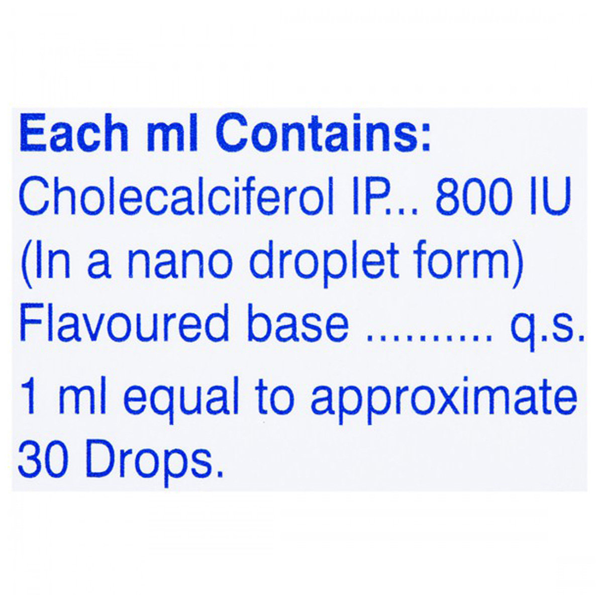 Bluvit D3 800IU Drop 30 ml, Pack of 1 Bluvit D3 800IU Drop 30 ml, Pack of 1