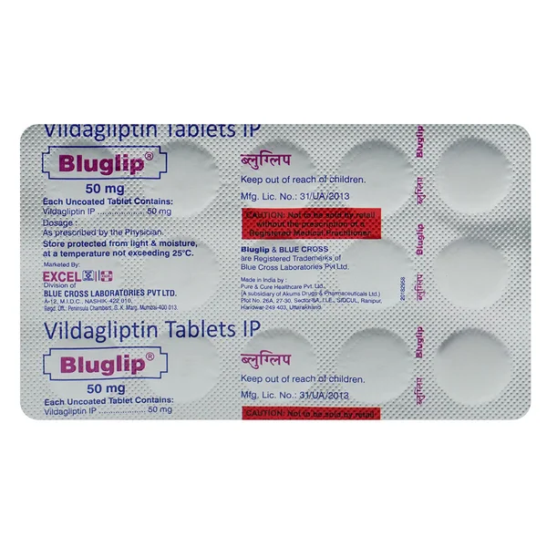 Bluglip 50 mg Tablet 15's