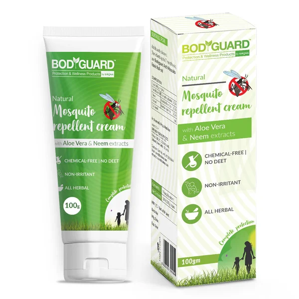 Bodyguard Natural Mosquito Repellent Cream, 100 gm, Pack of 1