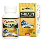 Bodywell Shilajit 500 mg, 60 Capsules, Pack of 1