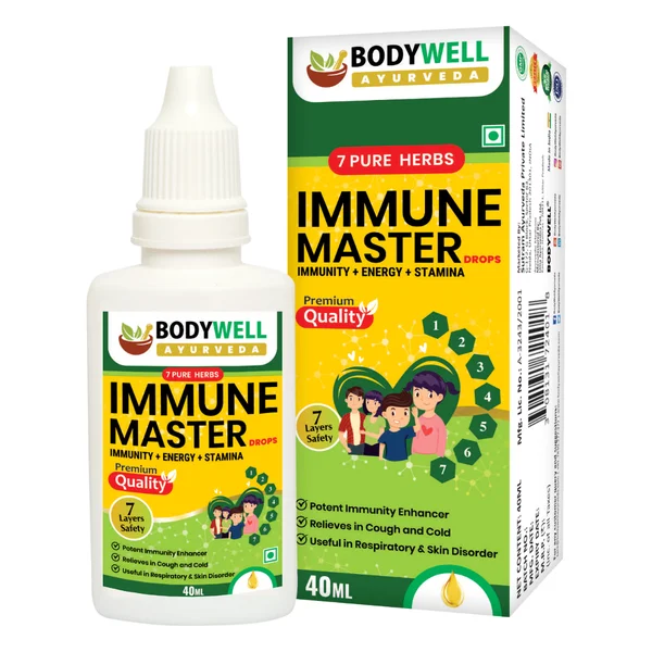 Bodywell Immune Master Drops, 40 ml, Pack of 1