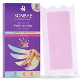 Bombay Shaving Company Body Wax Strips shea-R Smooth for Dry Skin, 8 Count, Pack of 1