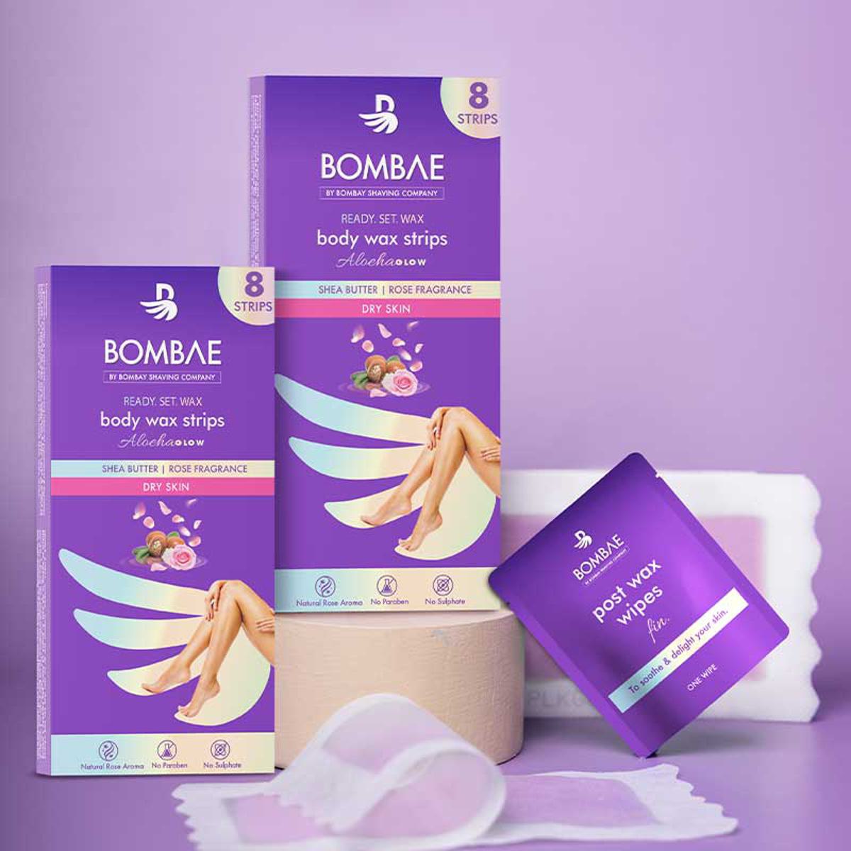 Bombay Shaving Company Body Wax Strips shea-R Smooth for Dry Skin, 8 Count, Pack of 1 Bombay Shaving Company Body Wax Strips shea-R Smooth for Dry Skin, 8 Count, Pack of 1