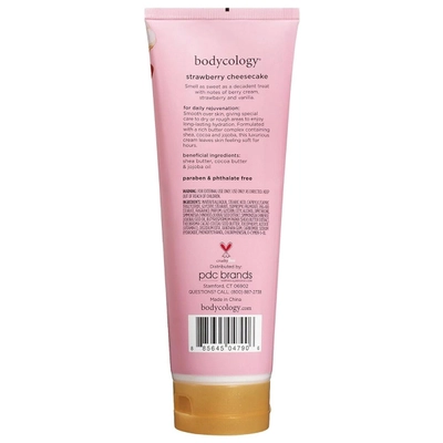 Bodycology Strawberry Cheesecake Body Cream, 227 gm, Pack of 1