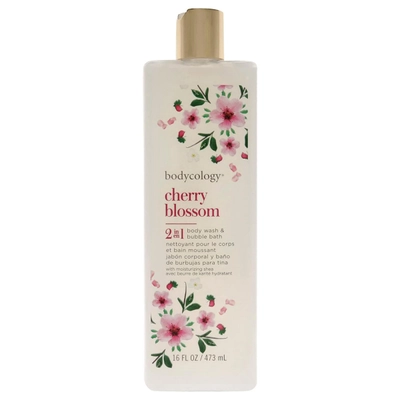 Bodycology Cherry Blossom 2 in 1 Body Wash &amp; Bubble Bath, 473 ml, Pack of 1