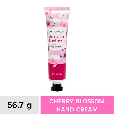 Bodycology Cherry Blossom Shea Butter Hand Cream, 56.7 gm, Pack of 1