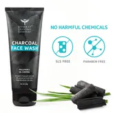Bombay Shaving Company Charcoal Face Wash 100 gm | Activated Charcoal | Deeply Cleanses &amp; Detoxifies | Removes Excess Oil, Dirt &amp; Impurities | 10X Cleansing Action | For All Skin Type, Pack of 1
