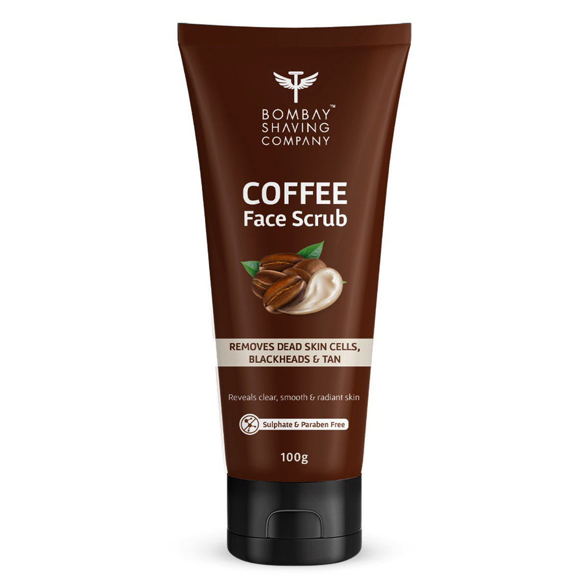 Bombay Shaving Company Coffee Face Scrub 100 gm | Gentle Skin Exfoliation & Deep Cleansing | Removes Blackheads, Dead Cells & Tan | Gives Smooth, Clear & Radiant Skin | For All Skin Type, Pack of 1 Bombay Shaving Company Coffee Face Scrub 100 gm | Gentle Skin Exfoliation & Deep Cleansing | Removes Blackheads, Dead Cells & Tan | Gives Smooth, Clear & Radiant Skin | For All Skin Type, Pack of 1
