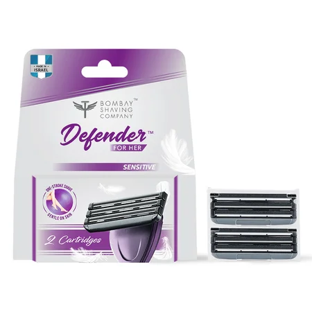 Bombay Shaving Company Defender Sensitive Cartridges For Women, 2 Count