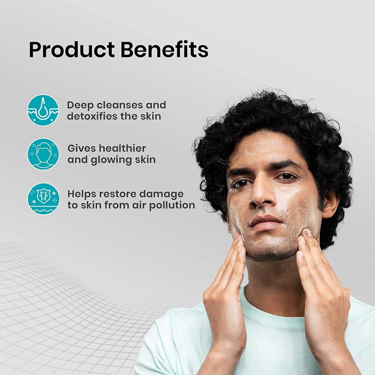 Bombay Shaving Company Charcoal Face Wash 50 gm | Activated Charcoal | Deeply Cleanses & Detoxifies | Removes Excess Oil, Dirt & Impurities | 10X Cleansing Action | For All Skin Type, Pack of 1 Bombay Shaving Company Charcoal Face Wash 50 gm | Activated Charcoal | Deeply Cleanses & Detoxifies | Removes Excess Oil, Dirt & Impurities | 10X Cleansing Action | For All Skin Type, Pack of 1