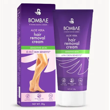 Bombay Shaving Company Aloevera Hair Removal Cream 30G