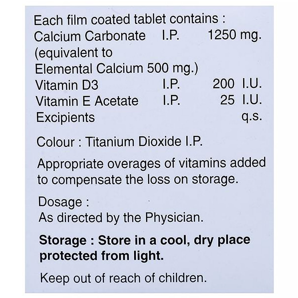 Bonical E Forte Tablet 10'S, Pack of 10 Bonical E Forte Tablet 10'S, Pack of 10