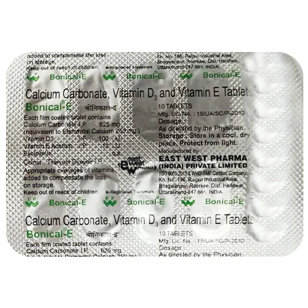 Bonical E Tablet 10's, Pack of 10 TabletS