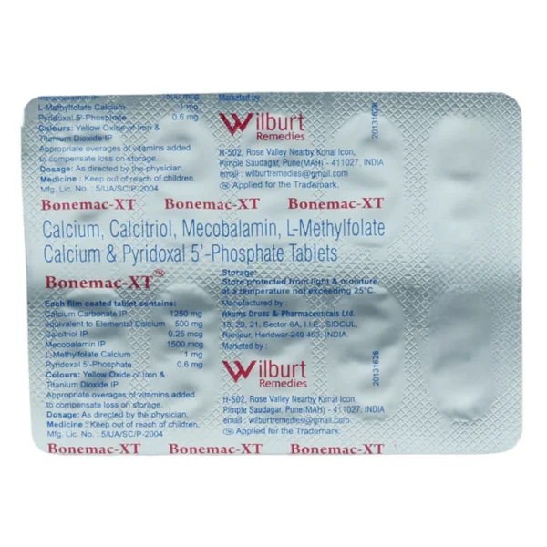 Bonemac-XT Tablet 10's, Pack of 10