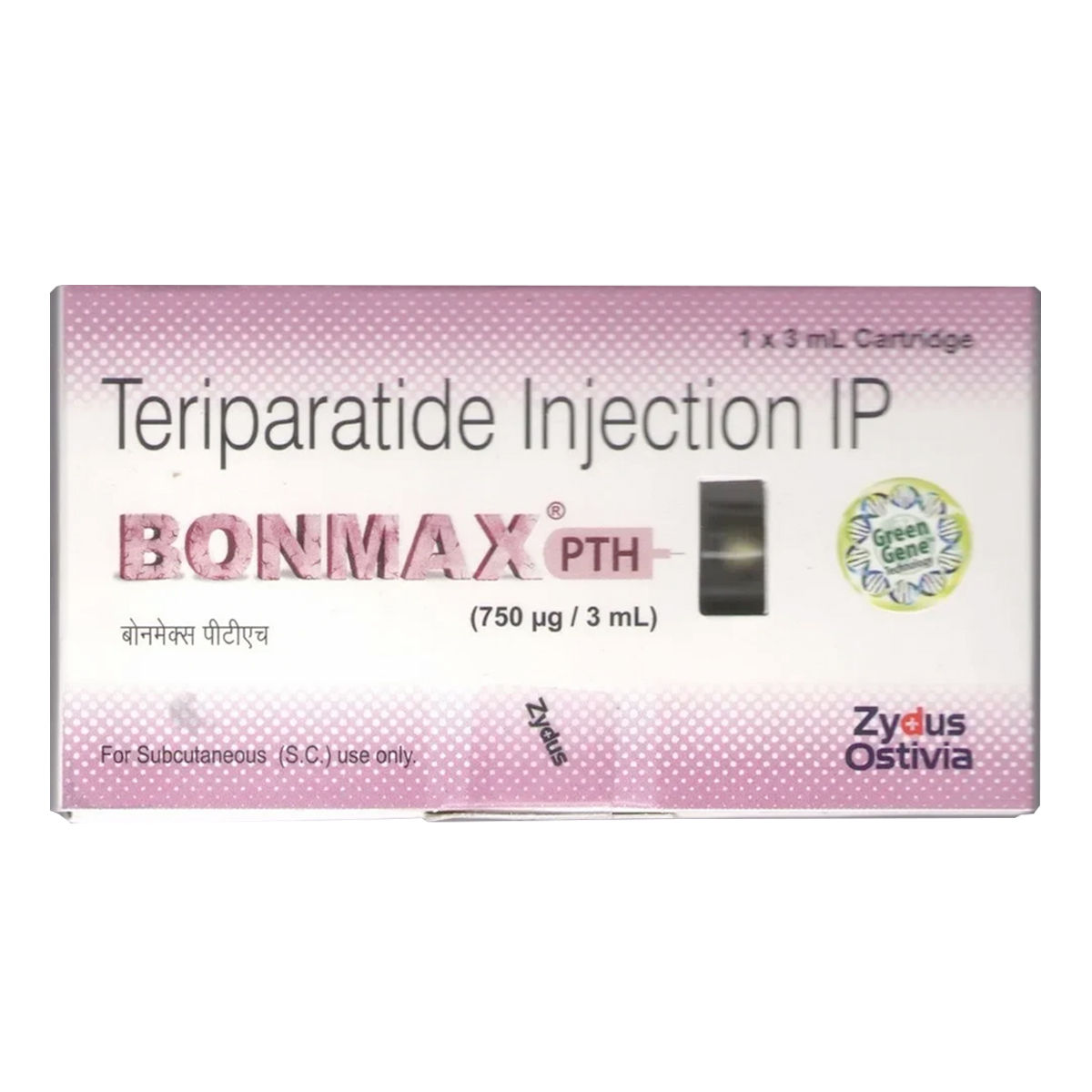Bonmax Pth 750Mcg/3Ml Inj, Pack of 1 Injection