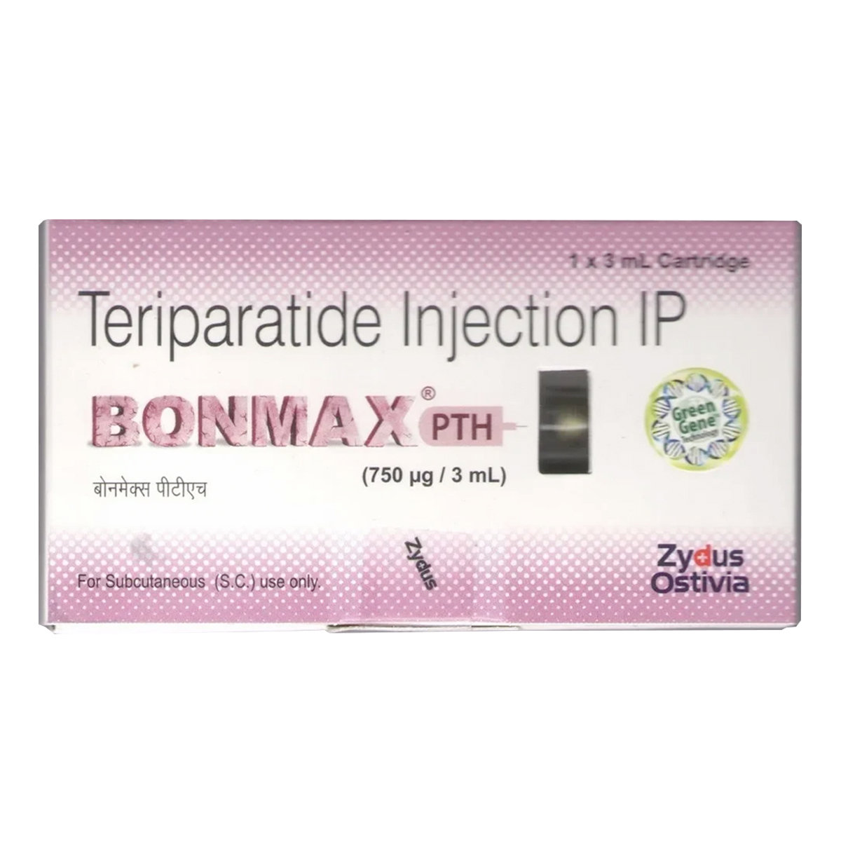 Bonmax Pth 750Mcg/3Ml Inj, Pack of 1 Injection Bonmax Pth 750Mcg/3Ml Inj, Pack of 1 Injection
