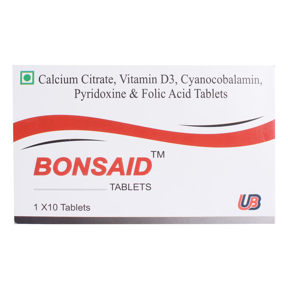 Bonsaid Tablet 10's, Pack of 10 Bonsaid Tablet 10's, Pack of 10