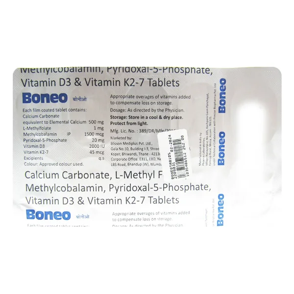 Boneo Tablet 10's, Pack of 10