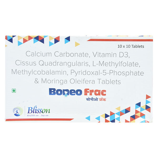 Boneo Frac Tablet 10's, Pack of 10 Boneo Frac Tablet 10's, Pack of 10
