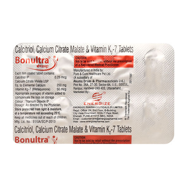 Buy Bonultra Tablet 10's Online